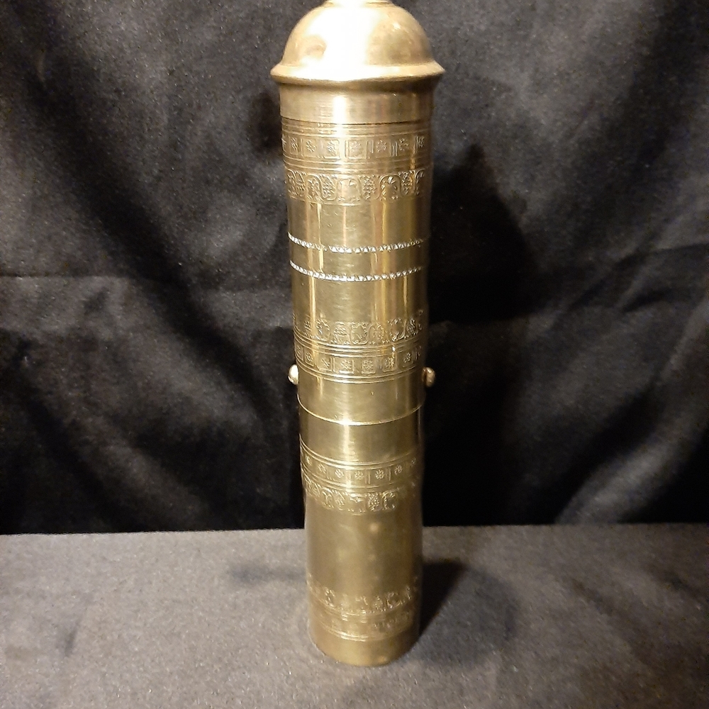 Vintage Brass Atlas Grinder/Mill
